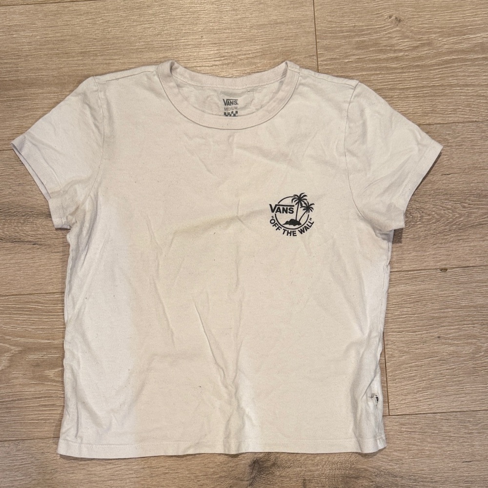 Vans Classic White Crew Neck Tee